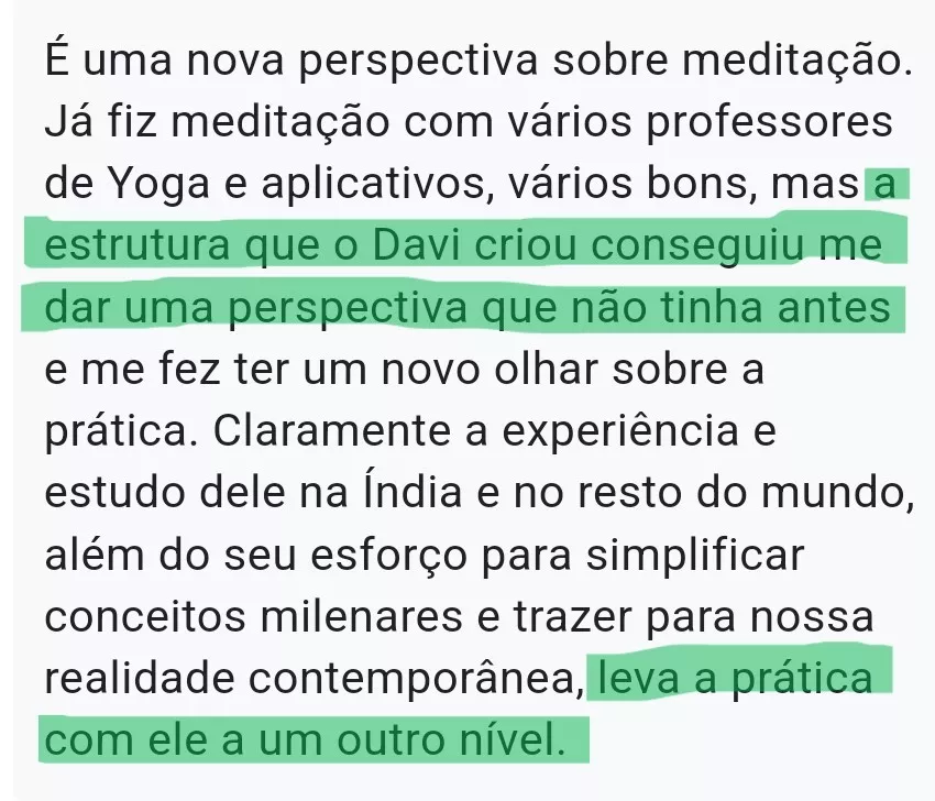 Mudança de perspectiva sobre o que é meditação