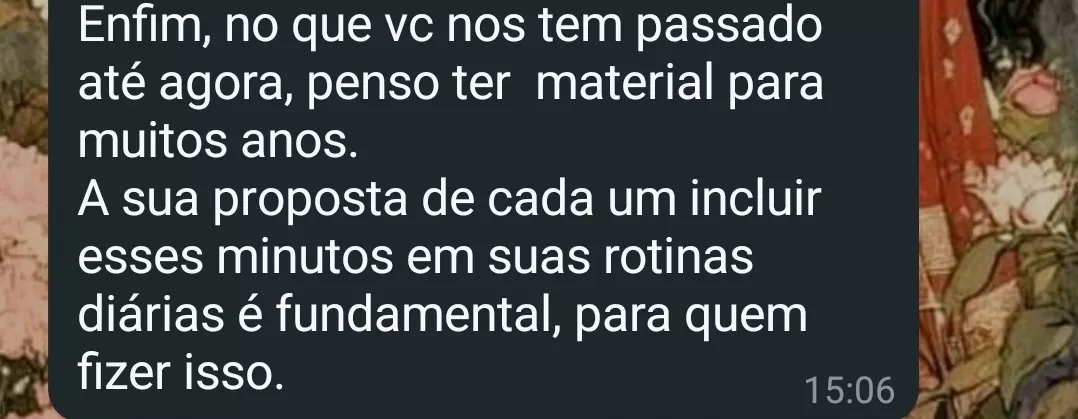 Material para muitos anos