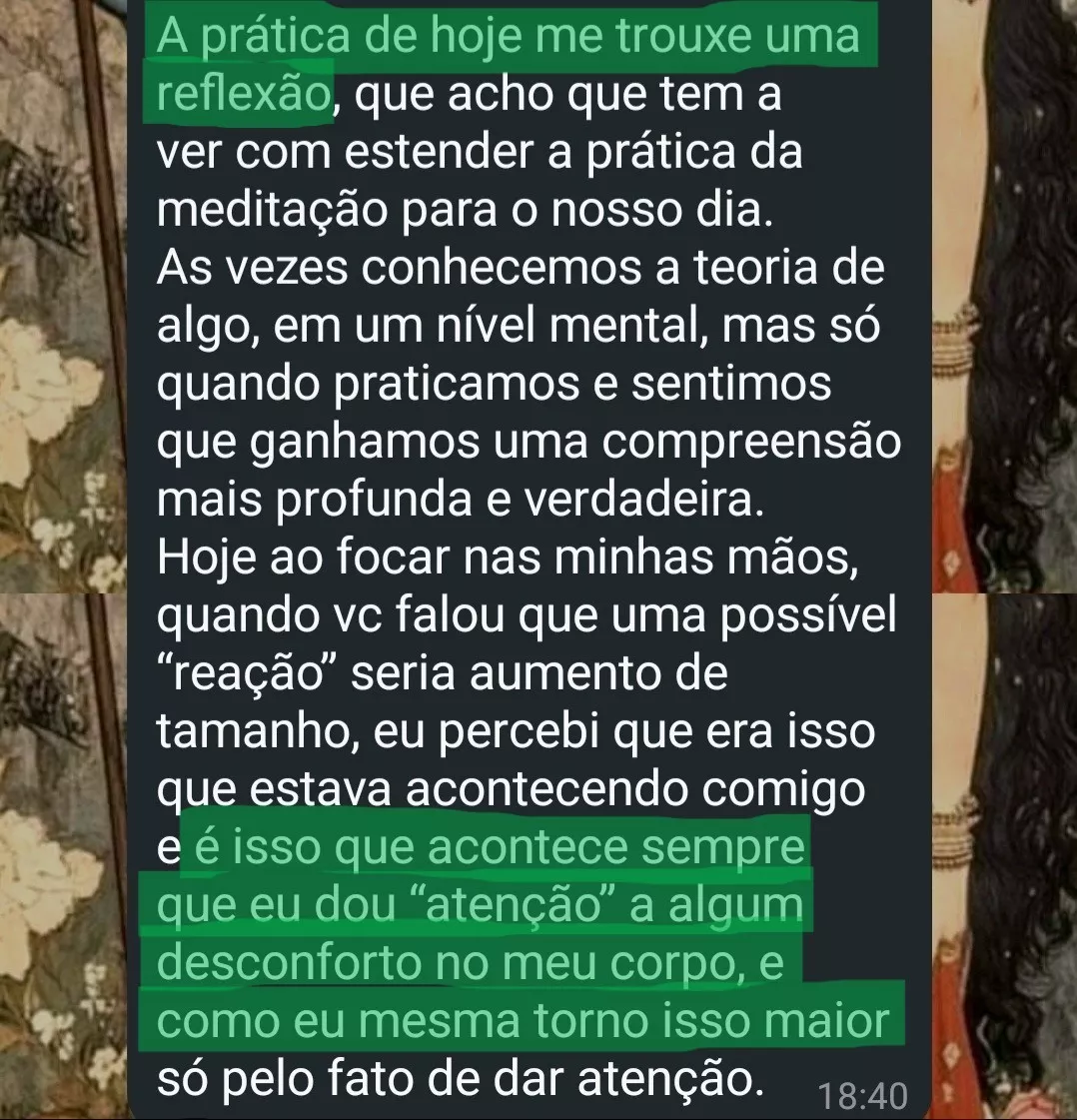 Insight de como diminuir o desconforto físico